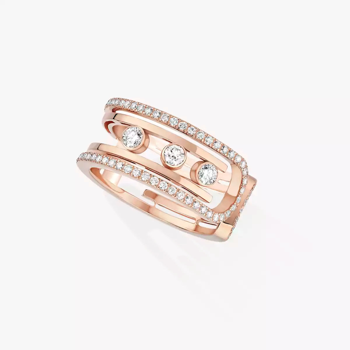 [ORA]Move 10th Diamond Ring in Gold