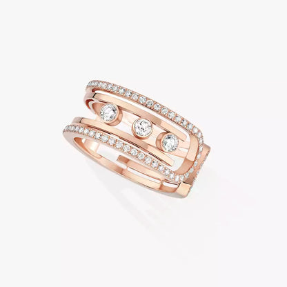 [ORA]Move 10th Diamond Ring in Gold