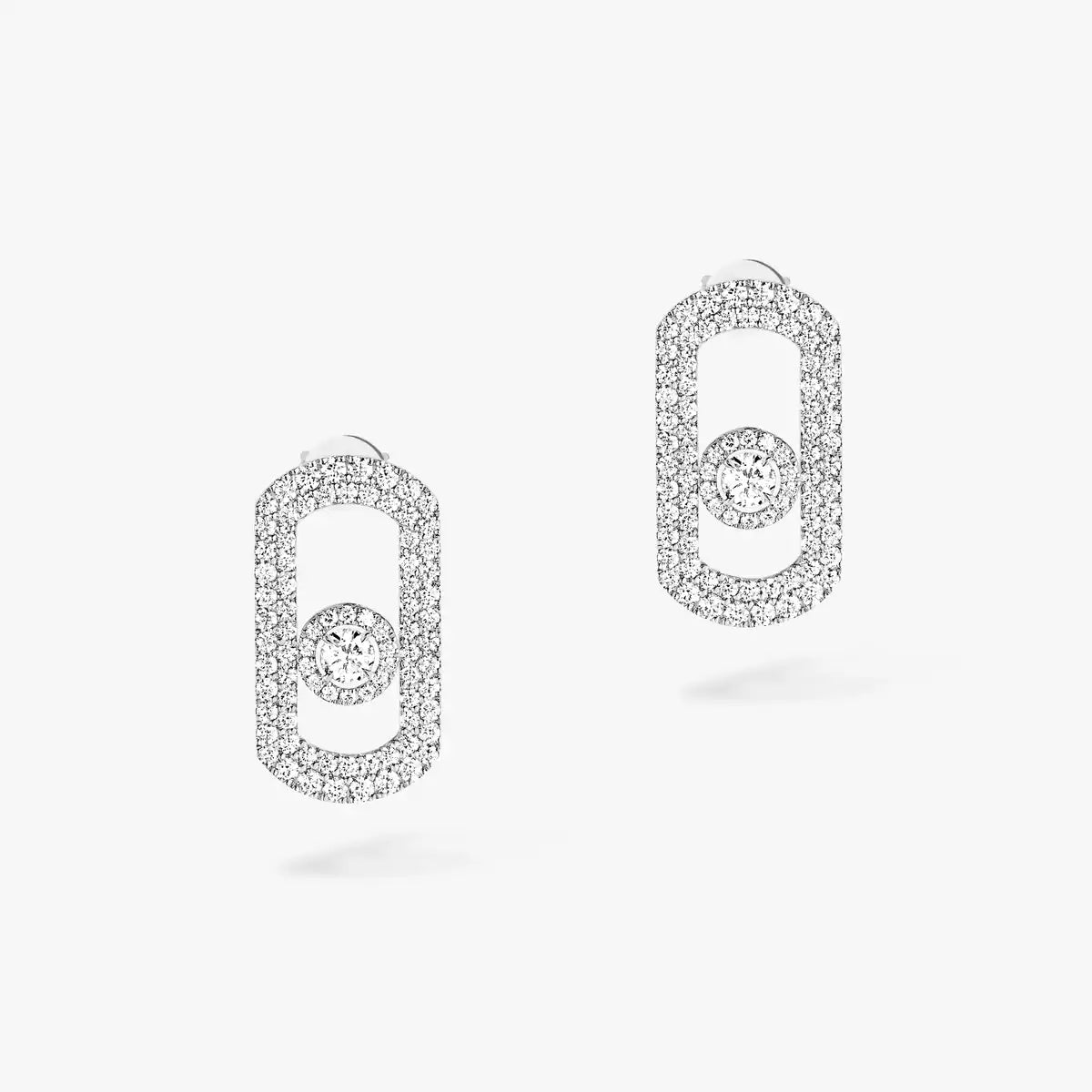 [ORA]So Move Pave_-Set Diamond Earrings in Silver