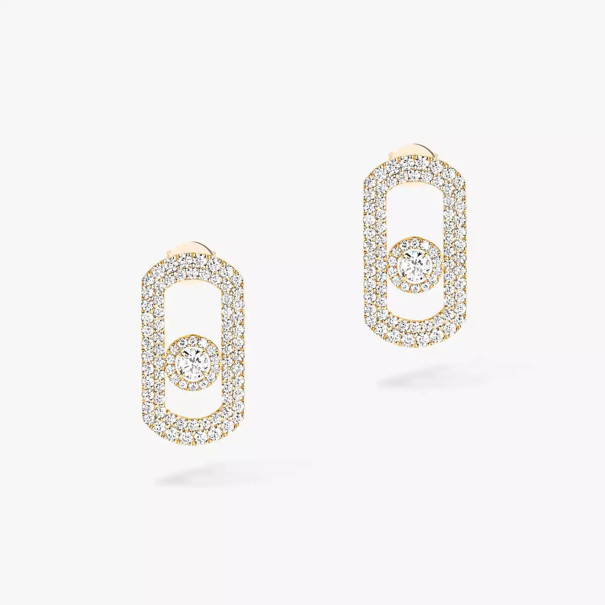 [ORA]So Move Pave_-Set Diamond Earrings in Silver