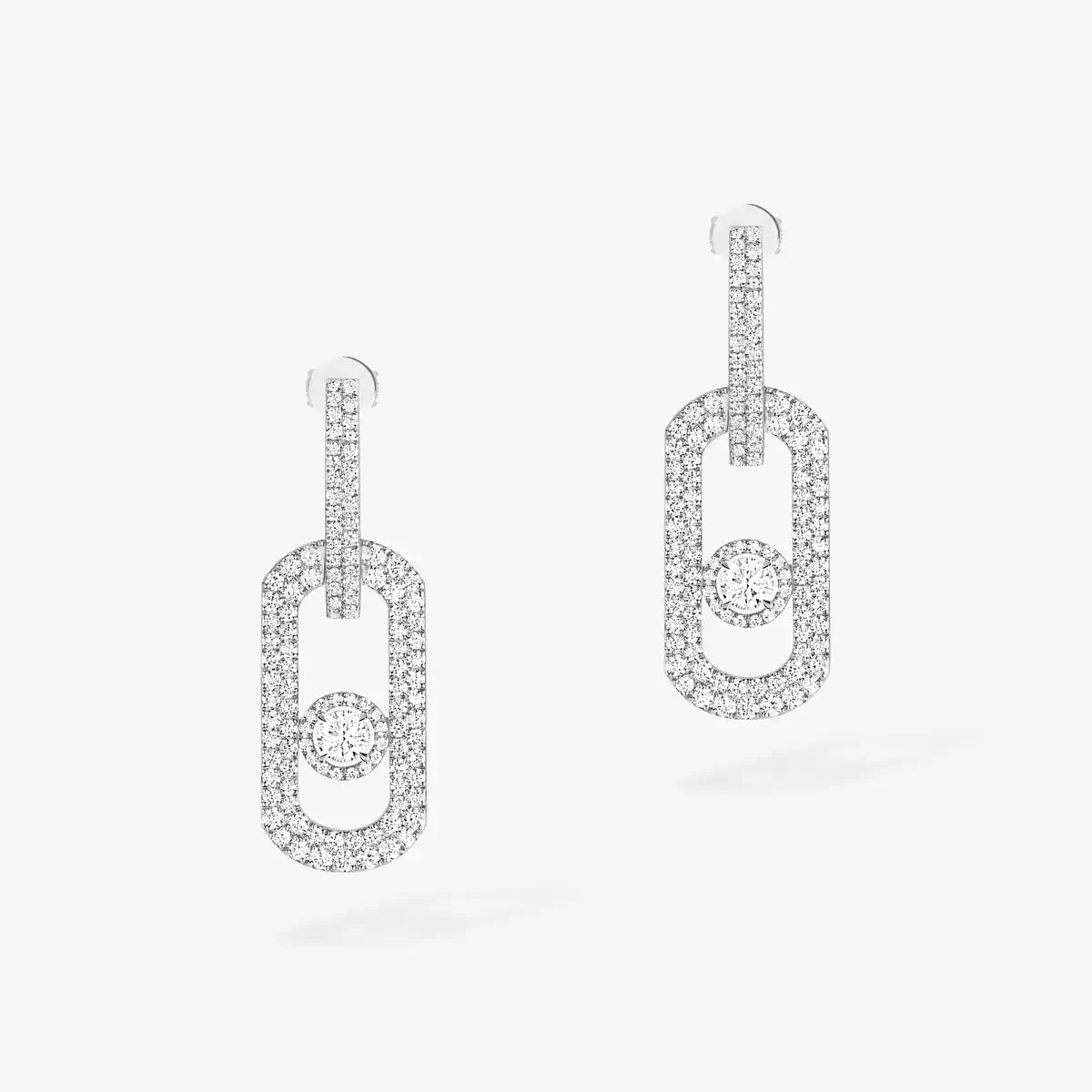 [ORA]So Move XL Pave_-Set Diamond Pendant Earrings