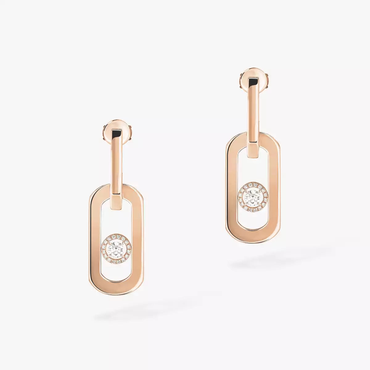 [ORA]So Move XL Diamond Pendant Earrings