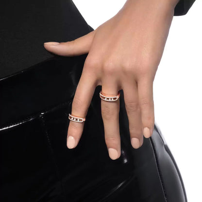 [ORA] Baby Move Gold Diamond Pave_ Ring