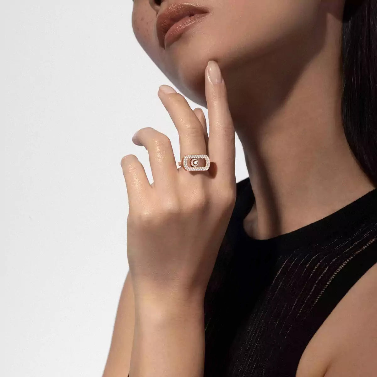 [ORA] So Move Pave_-Set Diamond Ring