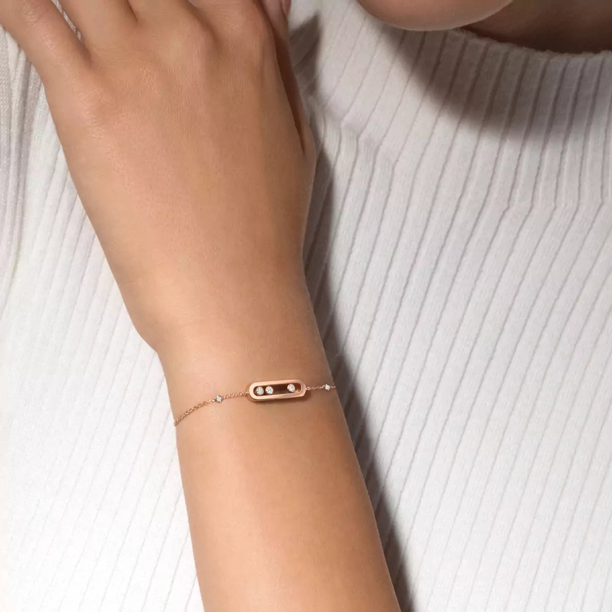 [ORA]Baby Move Diamond Bracelet