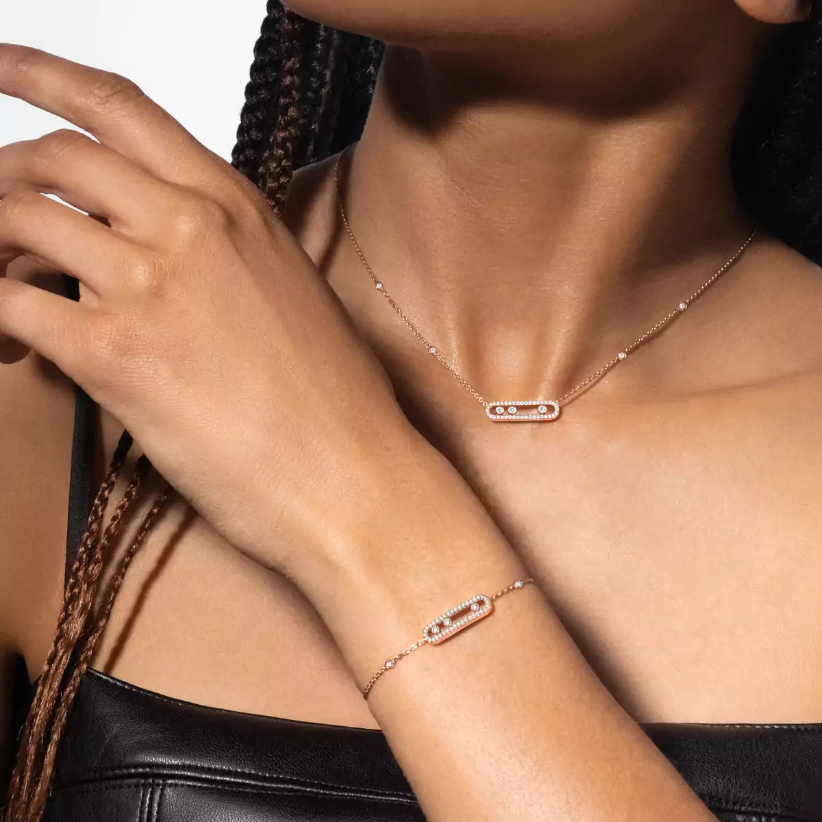 [ORA]Pav¨¦ Baby Move Diamond Bracelet
