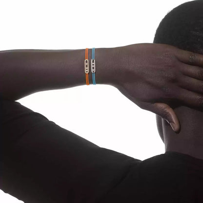 [ORA]Messika Care(s) pink cord pav¨¦ bracelet