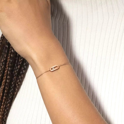 [ORA]Move Uno Diamond Bracelet