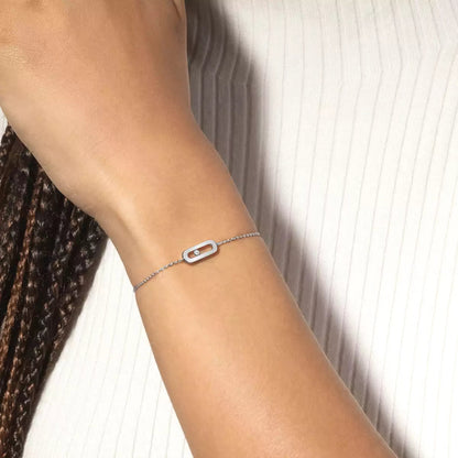 [ORA]Move Uno Diamond Bracelet