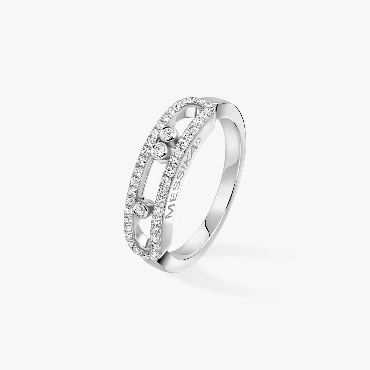 [ORA] Baby Move Gold Diamond Pave_ Ring