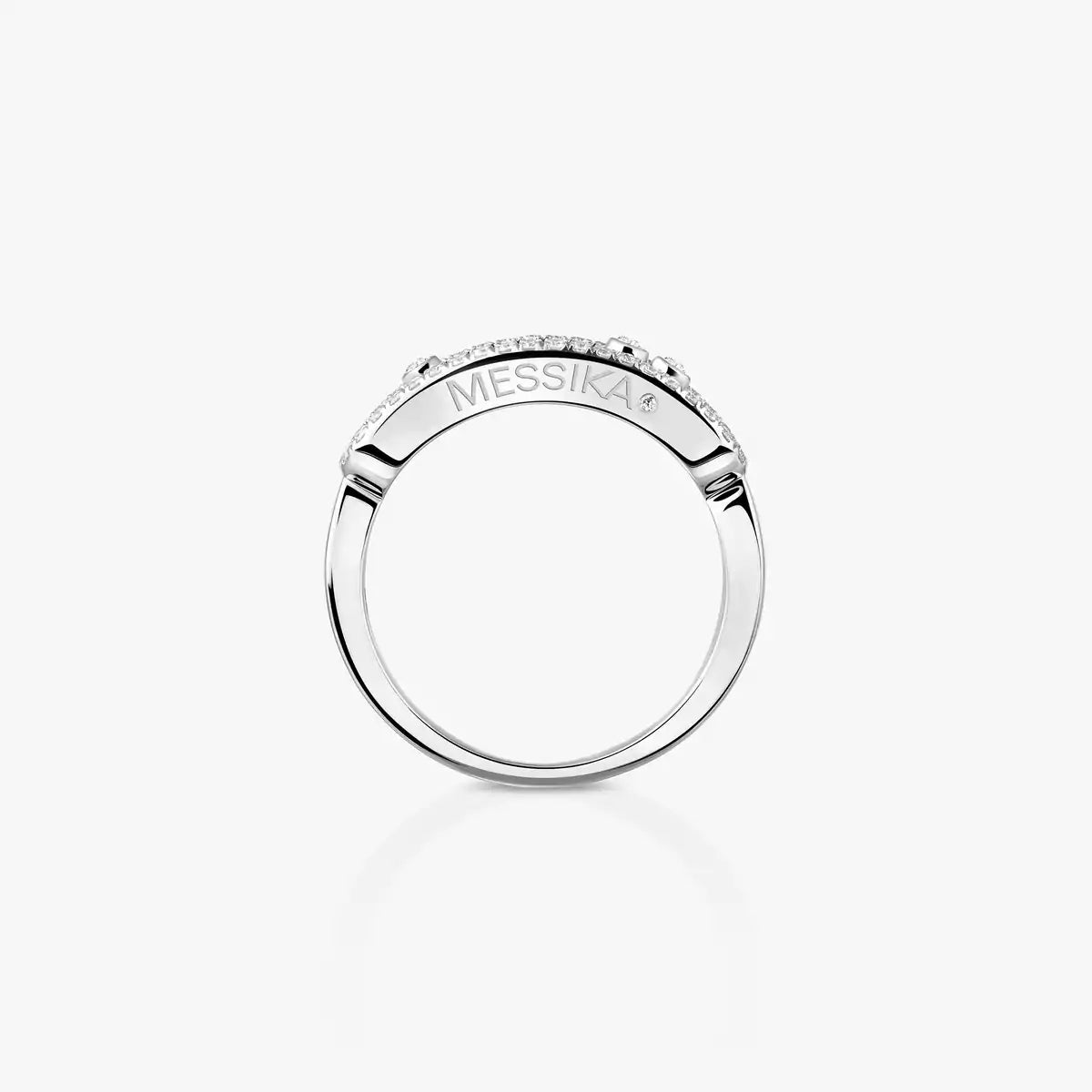 [ORA] Baby Move Gold Diamond Pave_ Ring