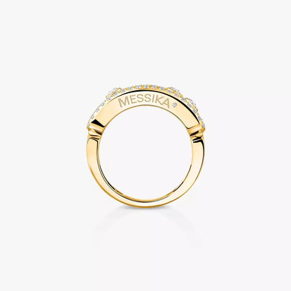 [ORA] Move Gold Diamond Pave_ Ring