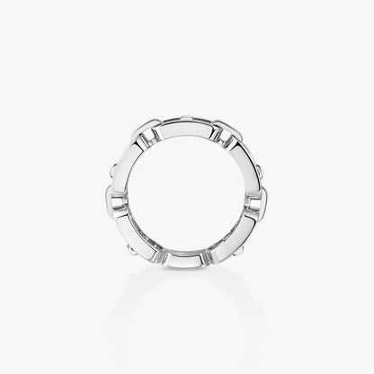 [ORA]Move Link Pave_-Set Diamond Ring in Gold