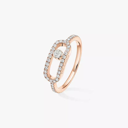 [ORA]Move Uno Diamond Ring in Gold