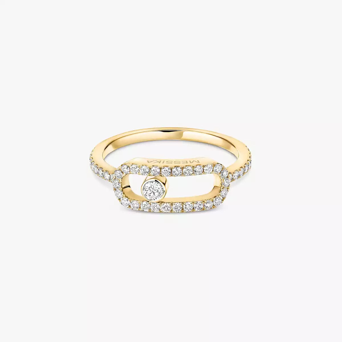 [ORA]Move Uno Diamond Ring in Gold
