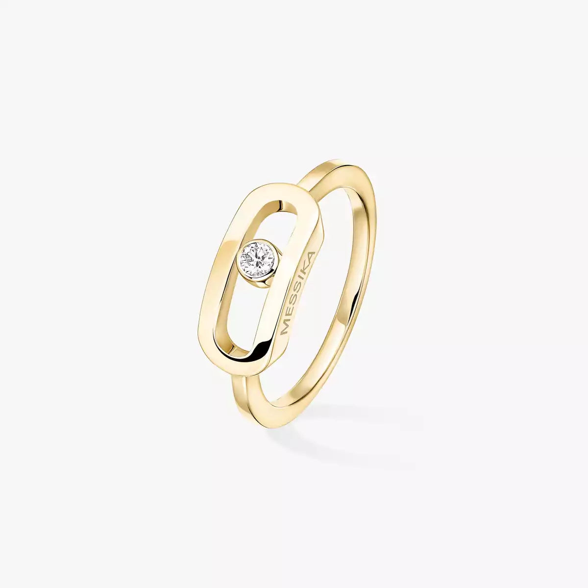 [ORA]Move Uno Diamond Ring in Gold
