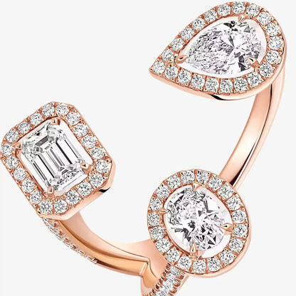 [ORA]  Diamond Ring 0,25ct My Twin Trilogy