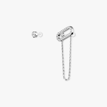 [ORA]Move Uno Diamond Earrings