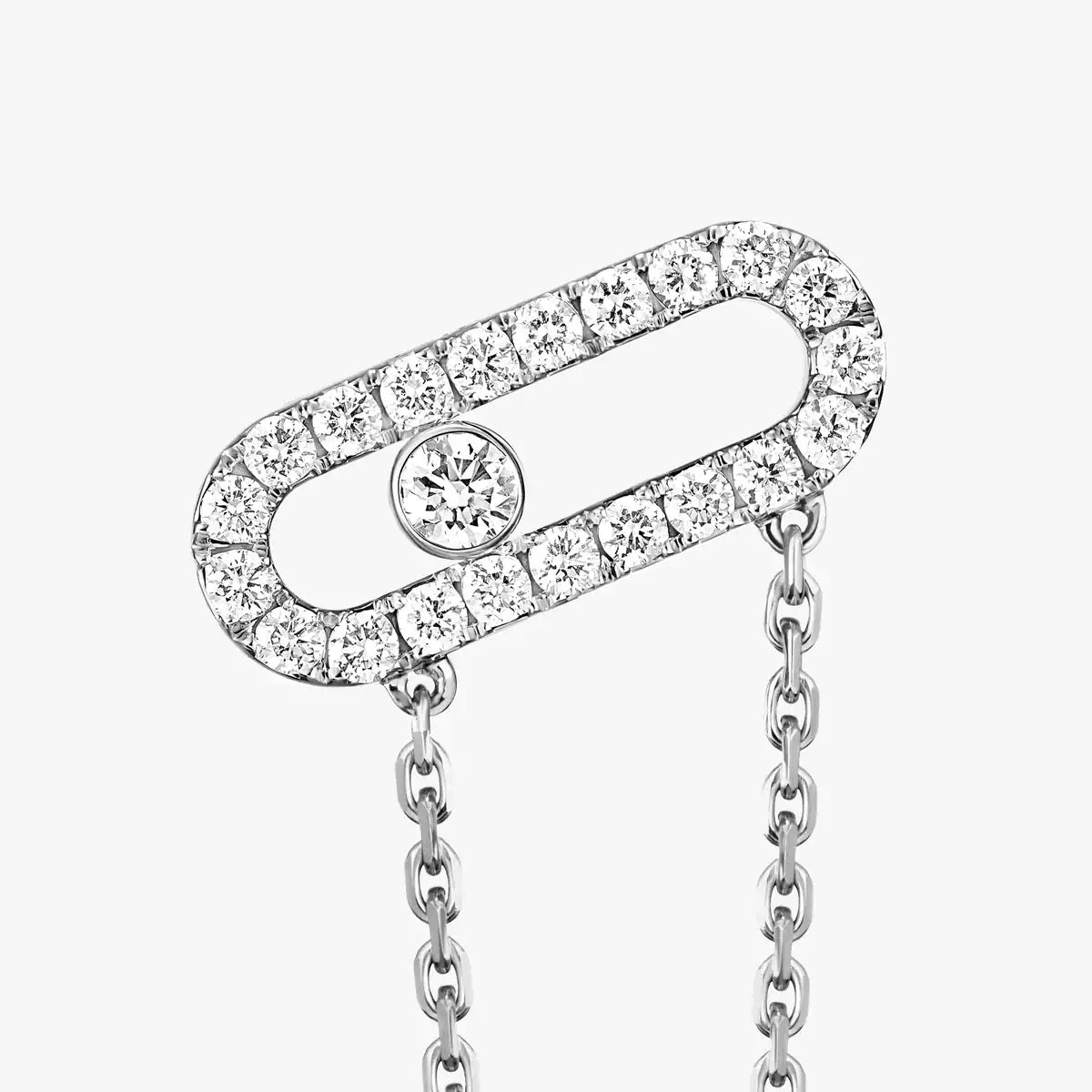[ORA]Move Uno Diamond Earrings