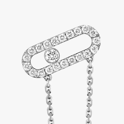 [ORA]Move Uno Diamond Earrings