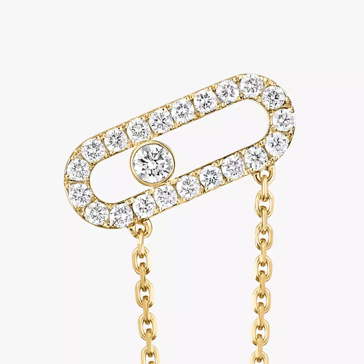 [ORA]Move Uno Diamond Earrings