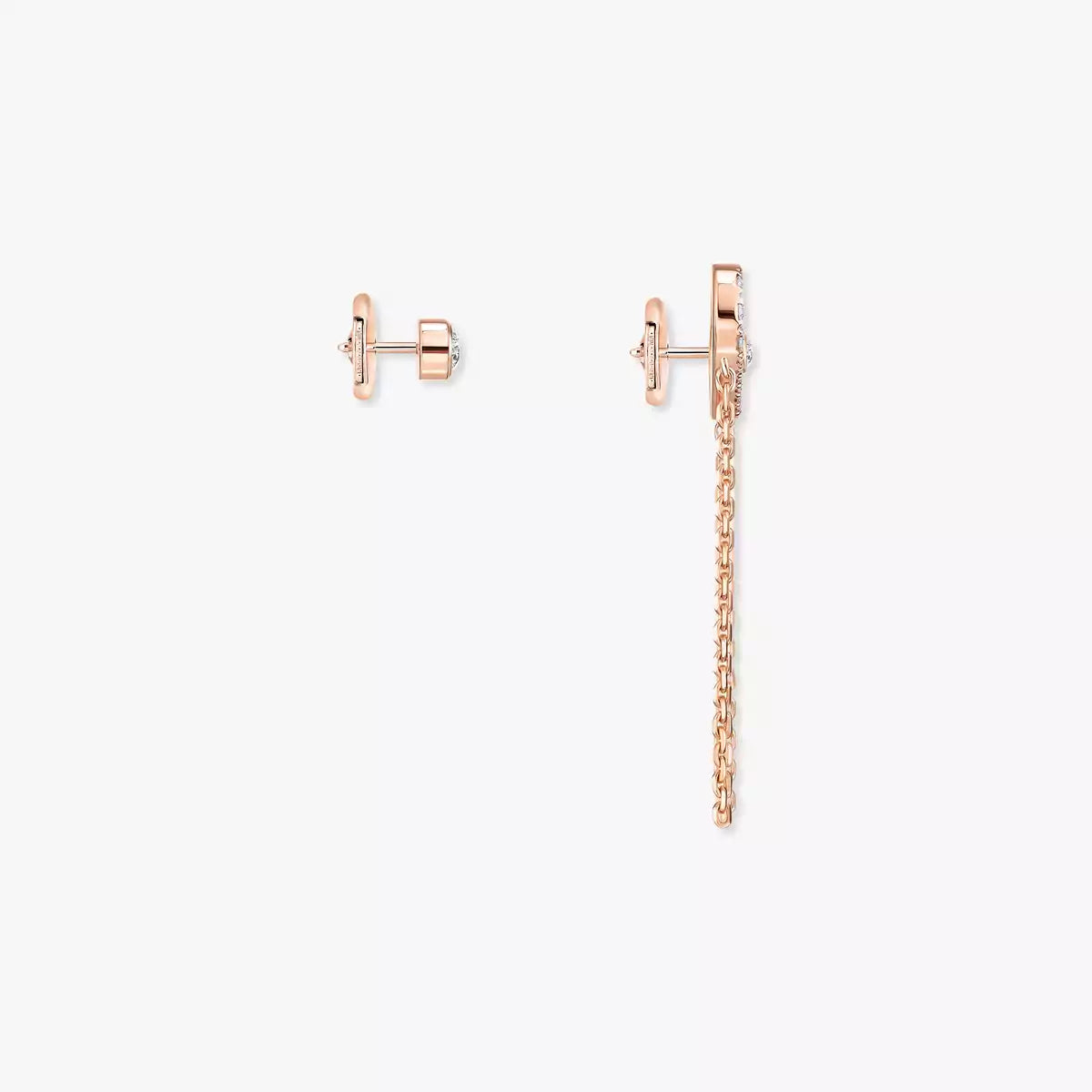 [ORA]Move Uno Diamond Earrings