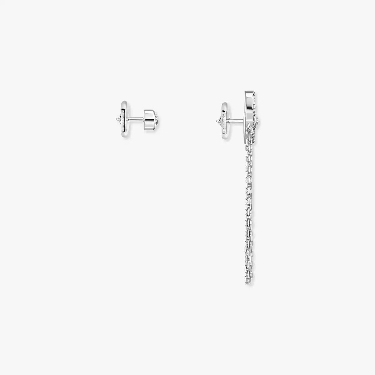[ORA]Move Uno Diamond Earrings