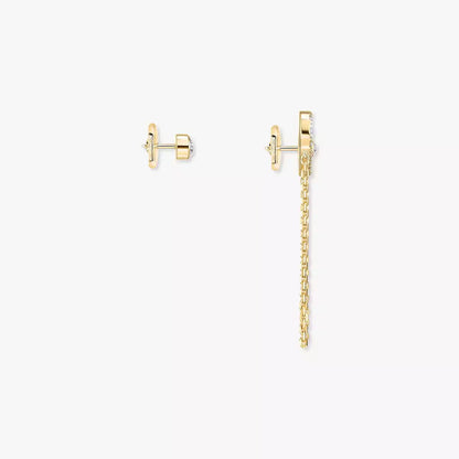 [ORA]Move Uno Diamond Earrings