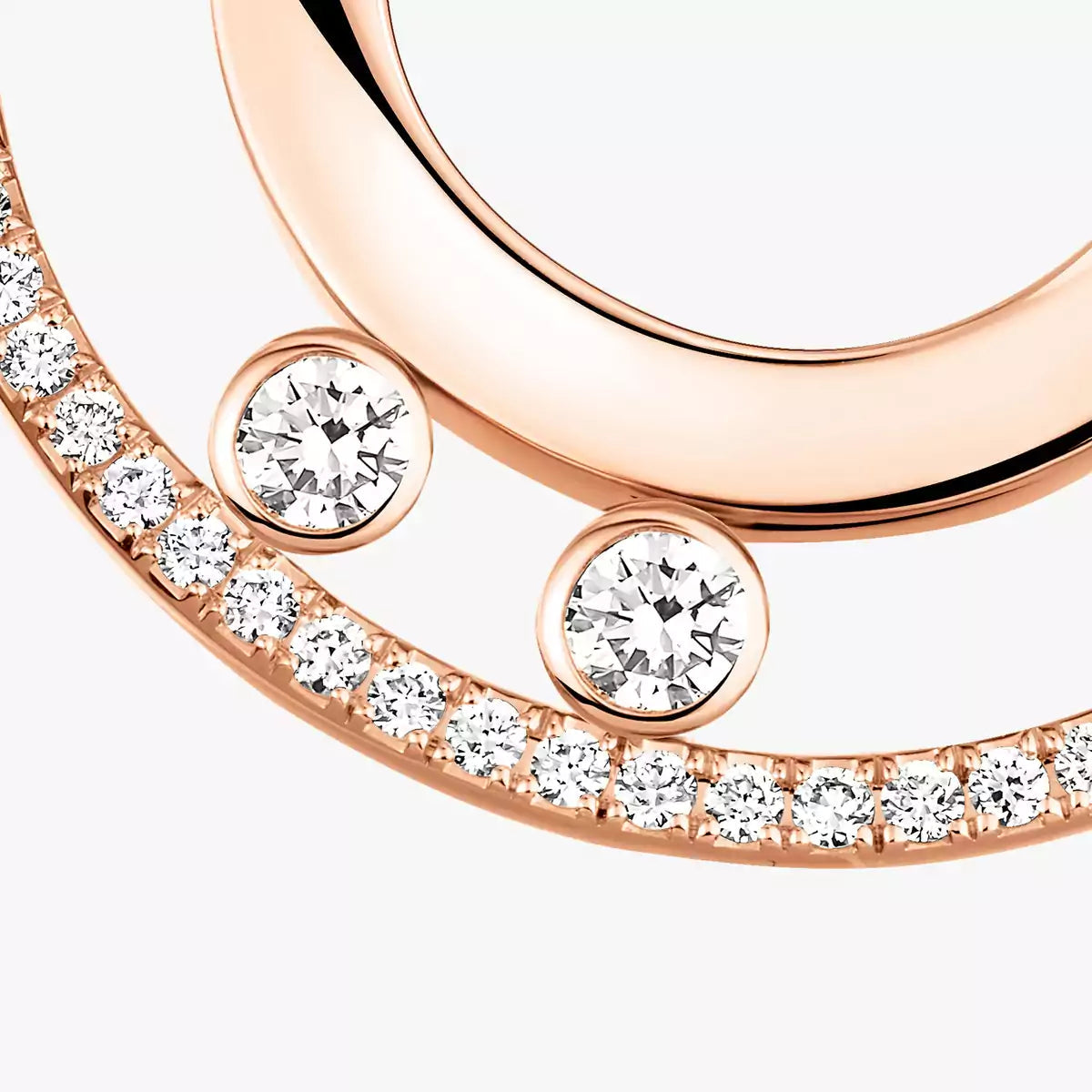 [ORA] Move Romane Small Diamond Hoop Earrings