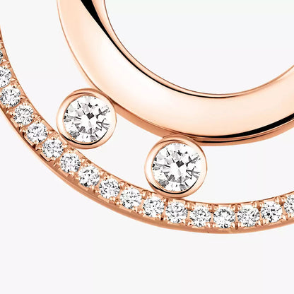[ORA] Move Romane Small Diamond Hoop Earrings