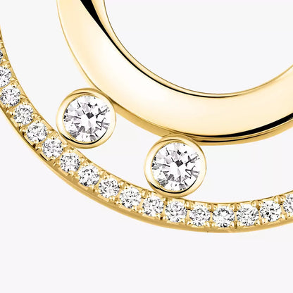 [ORA] Move Romane Small Diamond Hoop Earrings