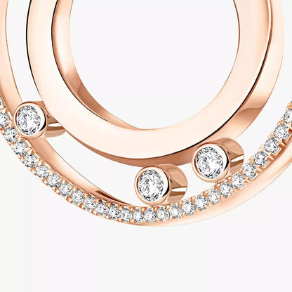 [ORA] Move Romane Small Diamond Hoop Earrings