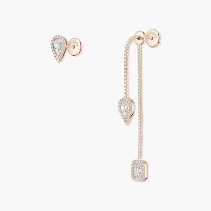 [ORA]Diamond Drop Earrings My Twin