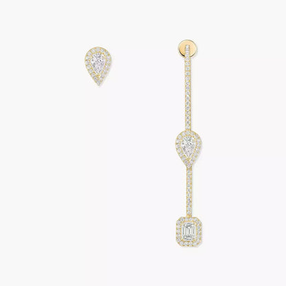 [ORA]Diamond Drop Earrings My Twin