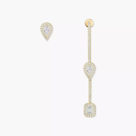 [ORA]Diamond Drop Earrings My Twin