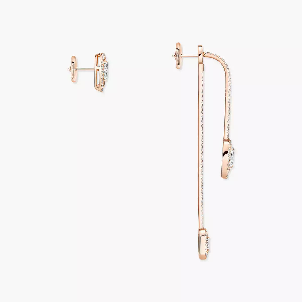 [ORA]Diamond Drop Earrings My Twin