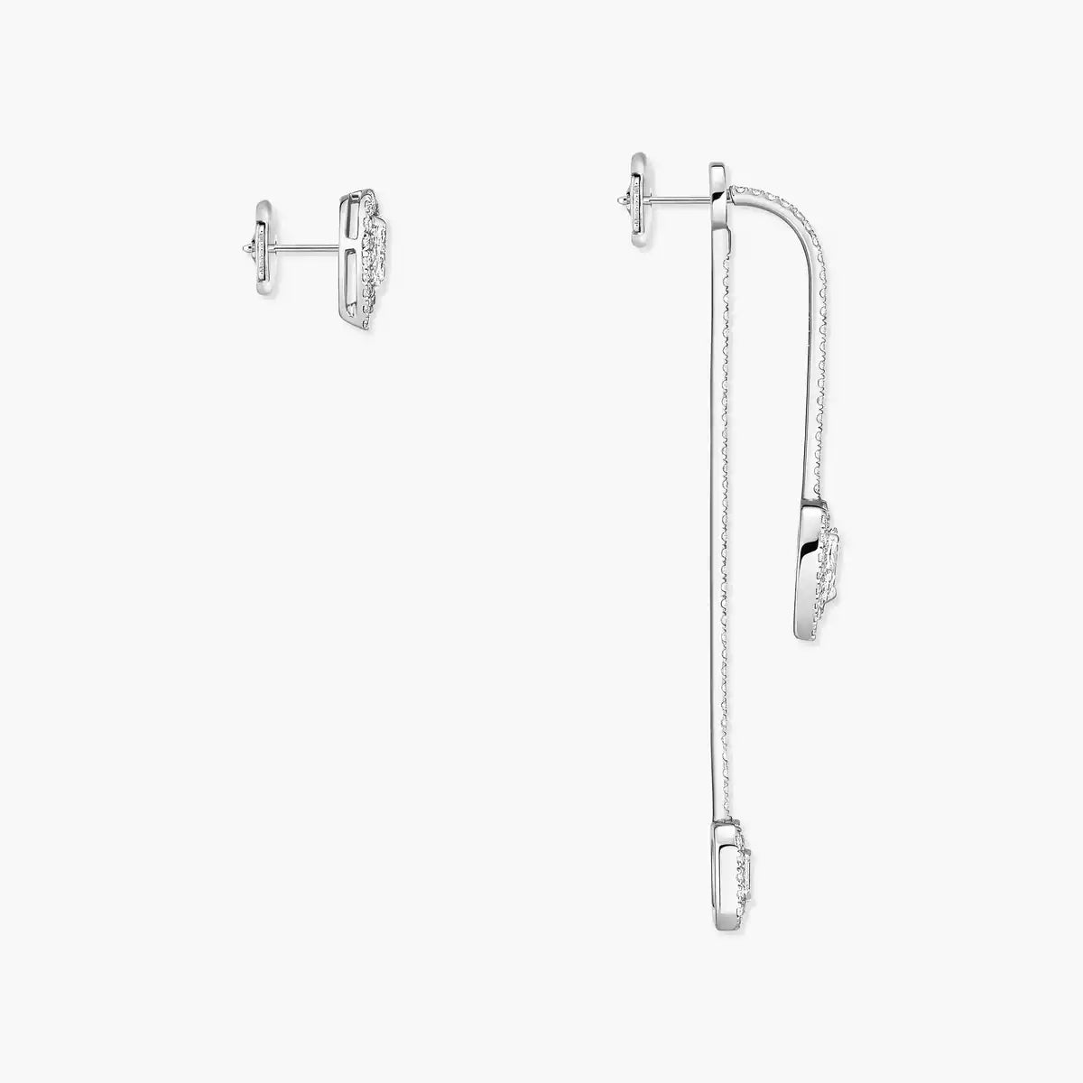 [ORA]Diamond Drop Earrings My Twin