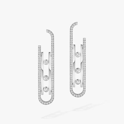 [ORA]Diamond Pendant Earrings Move 10Th