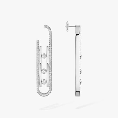 [ORA]Diamond Pendant Earrings Move 10Th