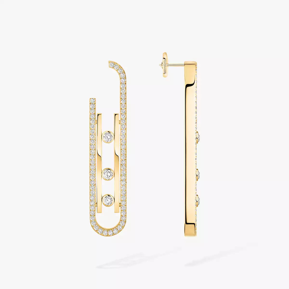 [ORA]Diamond Pendant Earrings Move 10Th