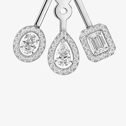 [ORA] My Twin Trio  Diamond Earrings