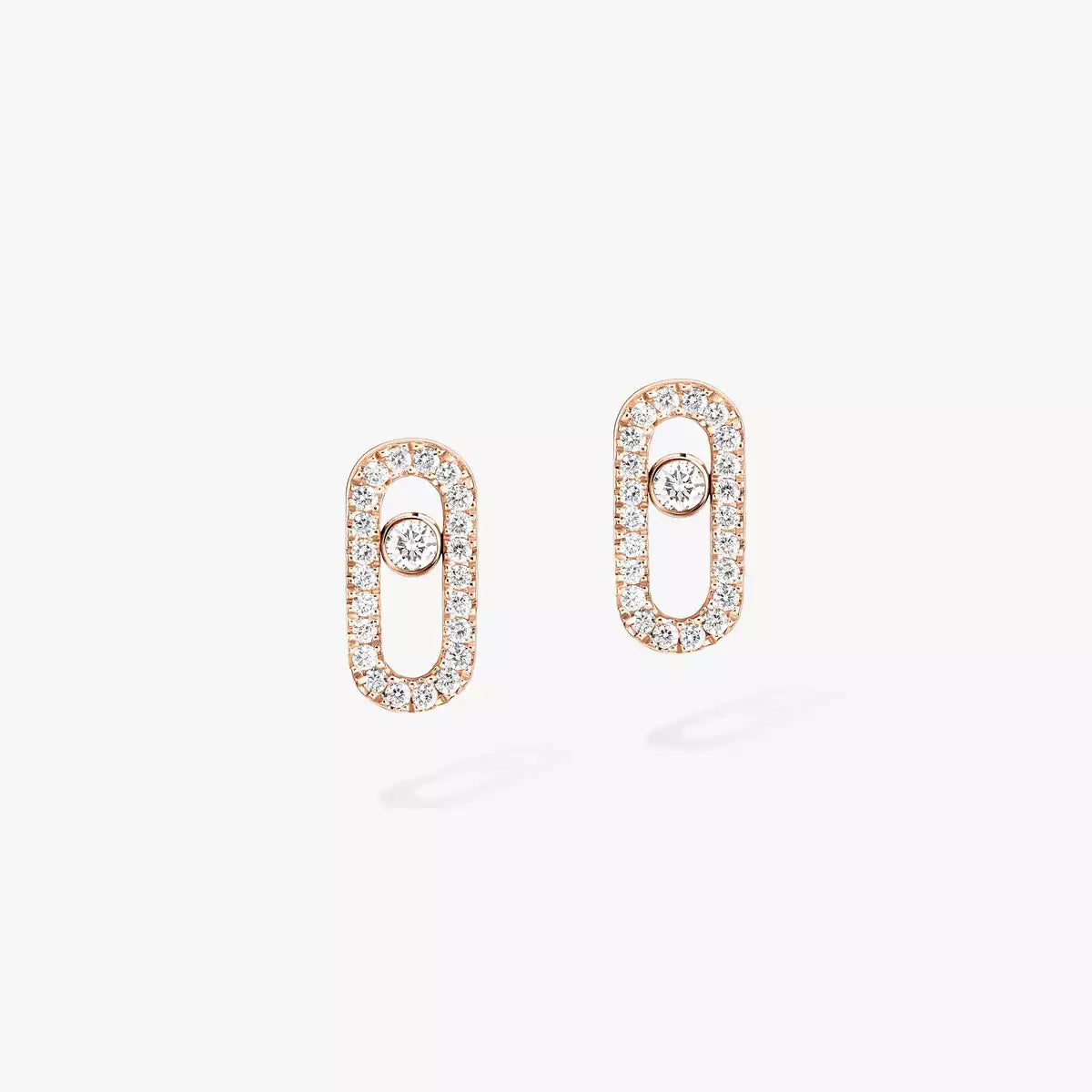 [ORA]Move Uno Diamond Earrings