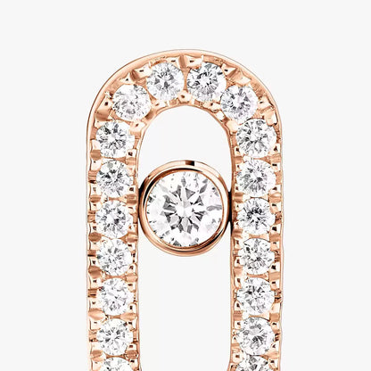 [ORA]Move Uno Diamond Earrings