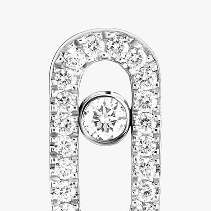 [ORA]Move Uno Diamond Earrings