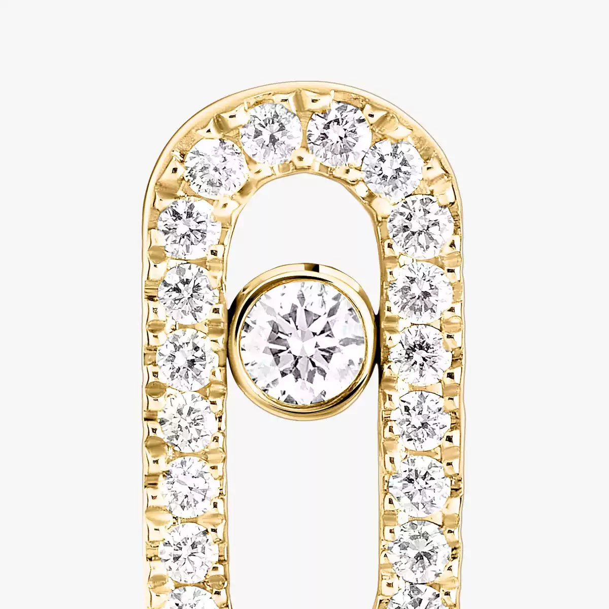 [ORA]Move Uno Diamond Earrings