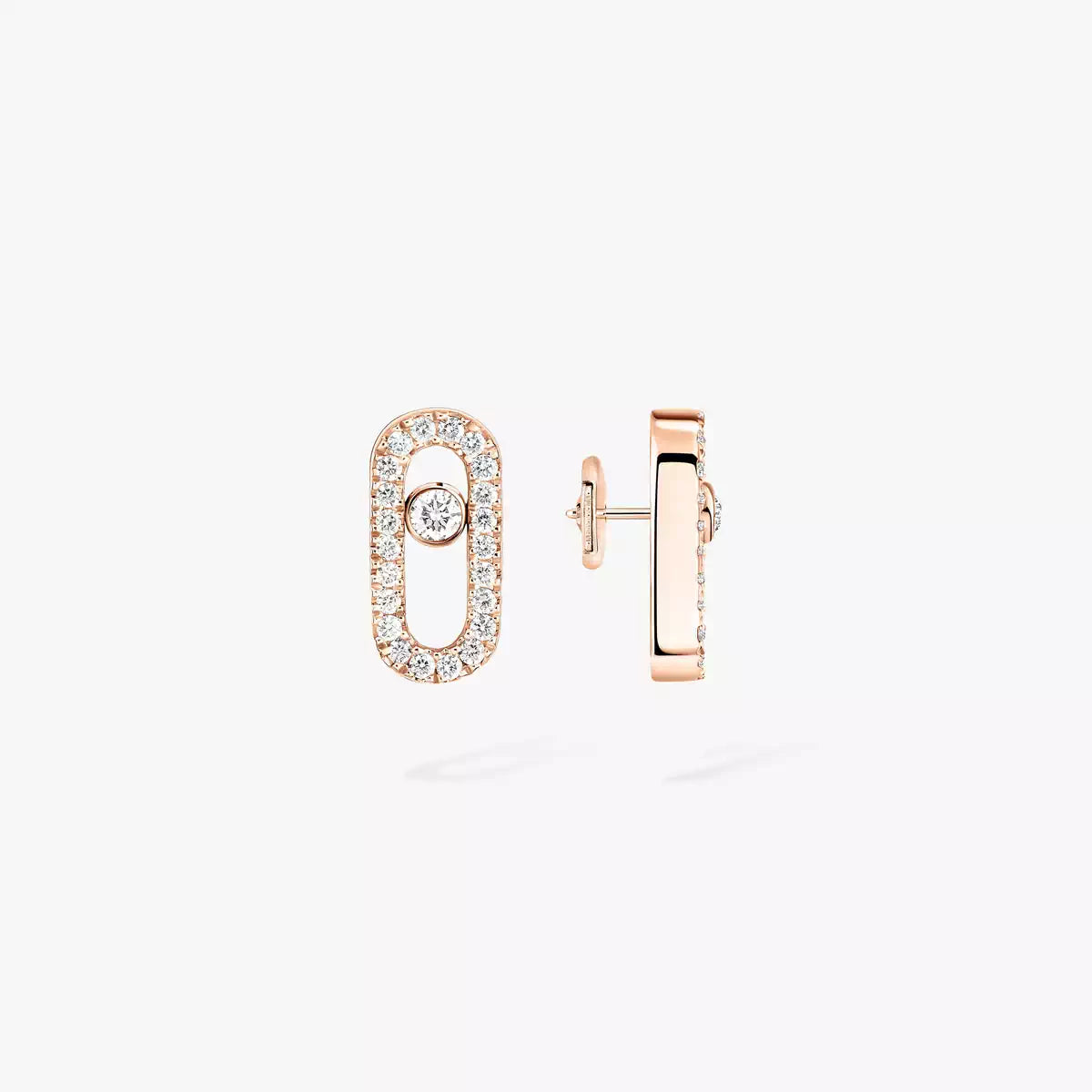 [ORA]Move Uno Diamond Earrings