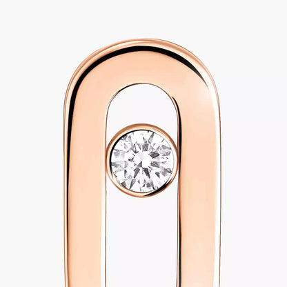 [ORA]Move Uno Diamond Stud Earrings