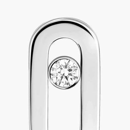 [ORA]Move Uno Diamond Stud Earrings