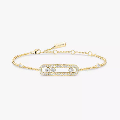 [ORA]Pav¨¦ Baby Move Diamond Bracelet