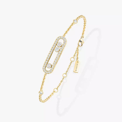 [ORA]Pav¨¦ Baby Move Diamond Bracelet